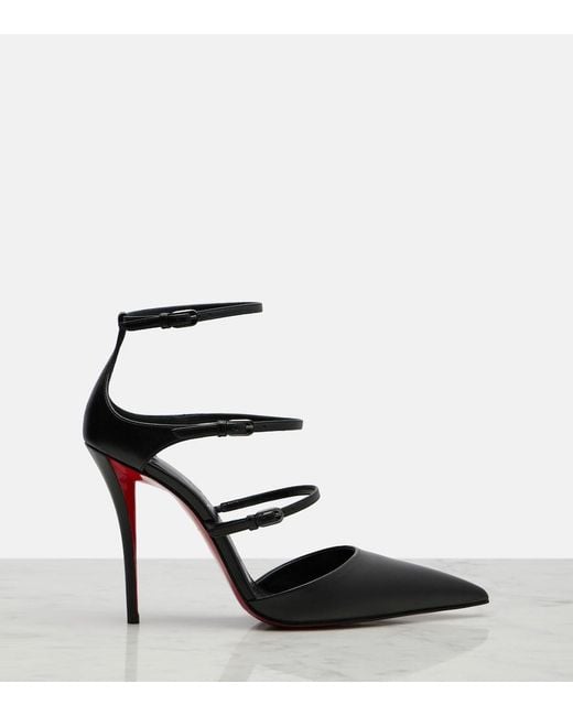 Christian Louboutin Black Milena Leather Pumps