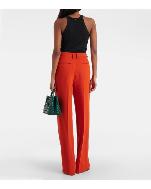 Pantaloni Regular di Dries Van Noten in Orange