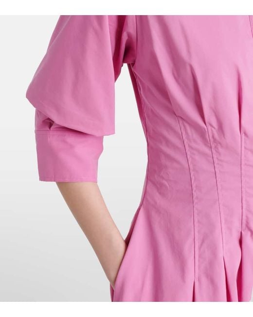 Jonathan Simkhai Pink Jazzie Midi Dress