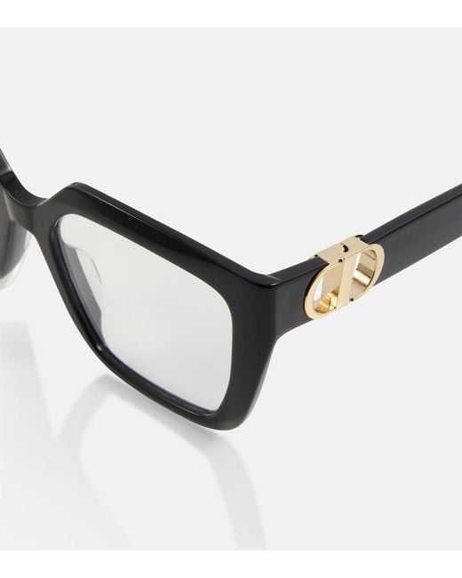 Dior Black 30Montaigneo S1I Square Glasses