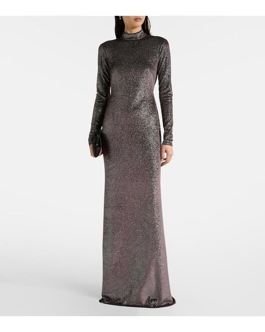 The Sei Purple Jersey Gown