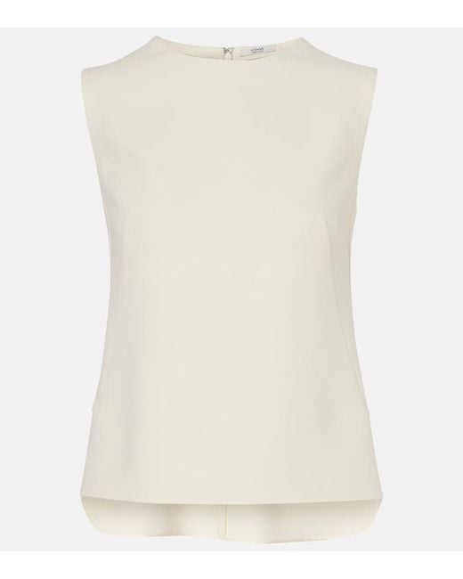 FFORME White Gilma Peplum Top
