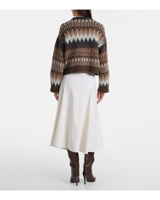 Pullover di Brunello Cucinelli in Brown
