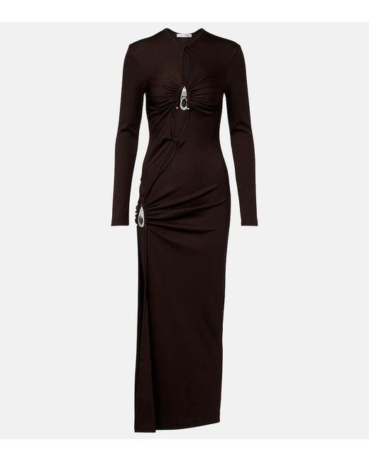 womens white halter dress Steph White Halter-Neck Tailored Maxi Dress – Club L London main image 0