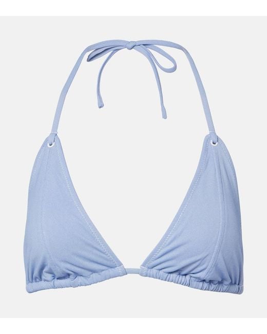Polo Ralph Lauren Blue Halterneck Bikini Top