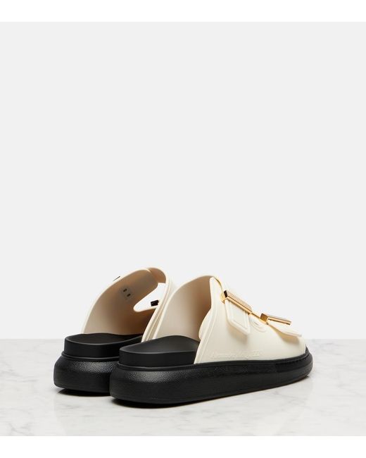 McQueen Black Hybrid Sandals