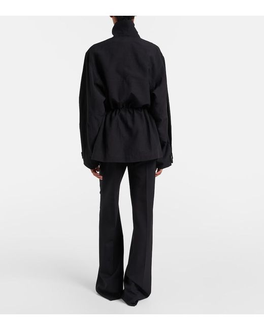 Rohe Black Half-Zip Jacket