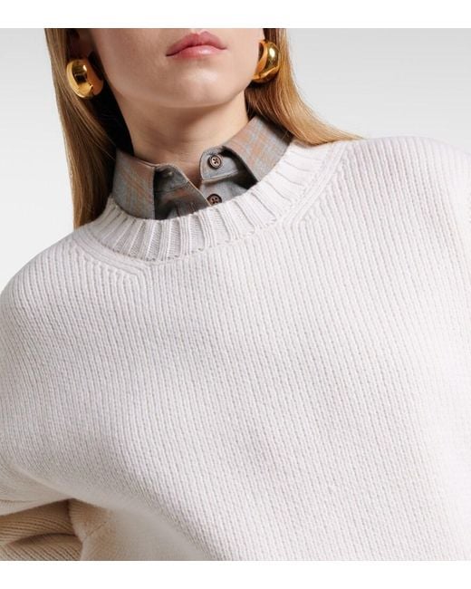 Rohe White Wool Sweater