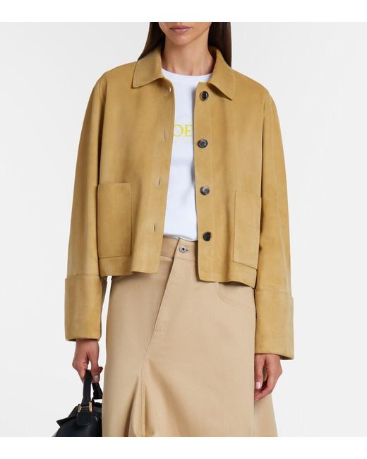 Loewe Natural Suede Jacket