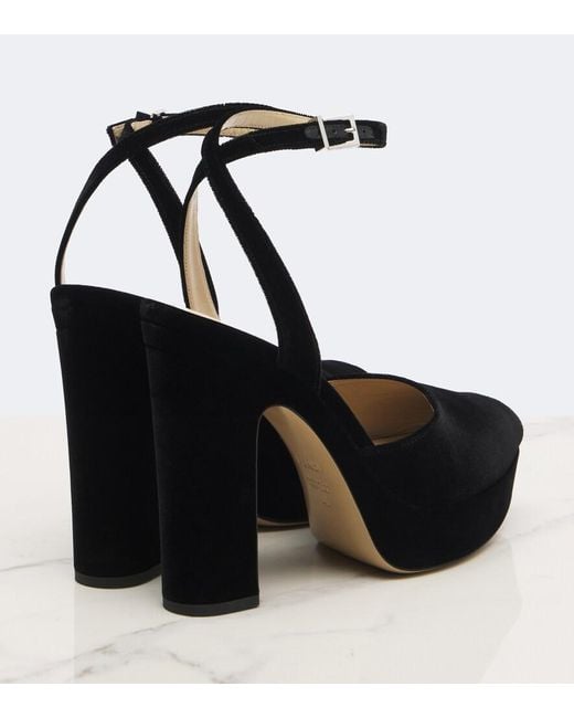 Sandali Platform di Fendi in Black