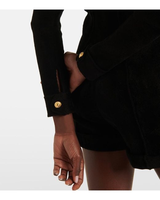 Tom Ford Black Velvet Romper