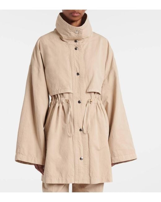 The Row Natural Herbie Cotton And Linen Gabardine Jacket