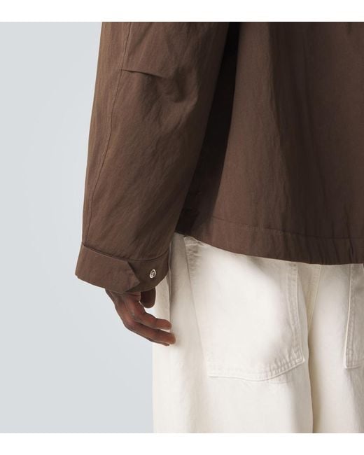 Studio Nicholson Brown Comba Cotton-Blend Jacket for men