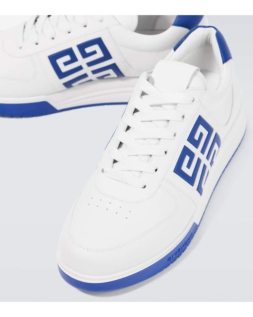 Zapatillas G4 de piel Givenchy de hombre de color White