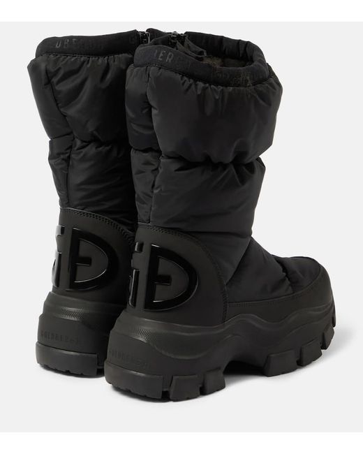 Goldbergh Black Power Gb Debossed Snow Boots