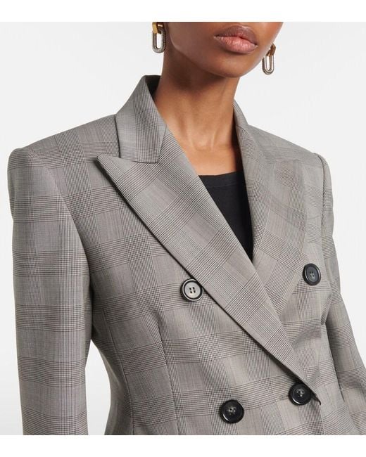 Sportmax Gray Astro Wool-Blend Blazer