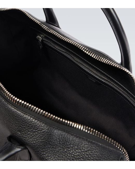 Bolso De Viaje De Piel Tom Ford de hombre de color Black