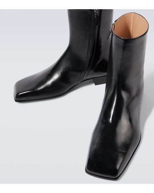 Bottines Jim En Cuir Bottega Veneta pour homme en coloris Black