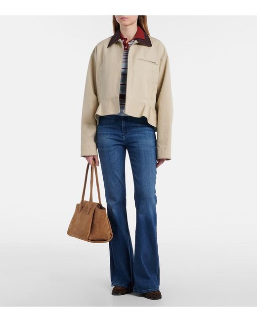 Citizens of Humanity Blue Lilah Flare High-Rise Flared Jeans