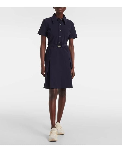 Tory Burch Blue Polokleid