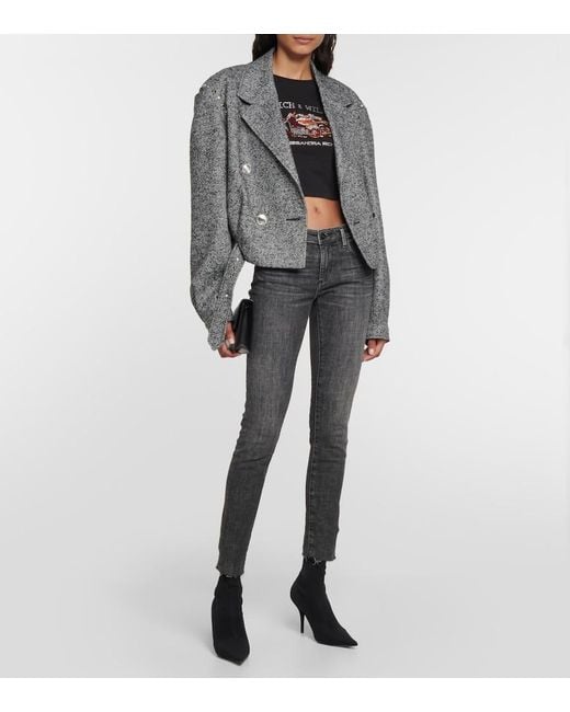 AG Jeans Black Skinny Jeans The Legging Ankle