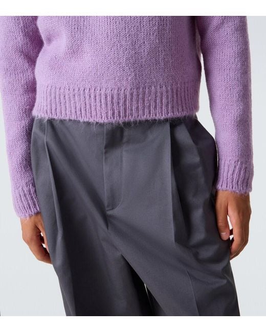 Pullover di Jil Sander in Purple da Uomo