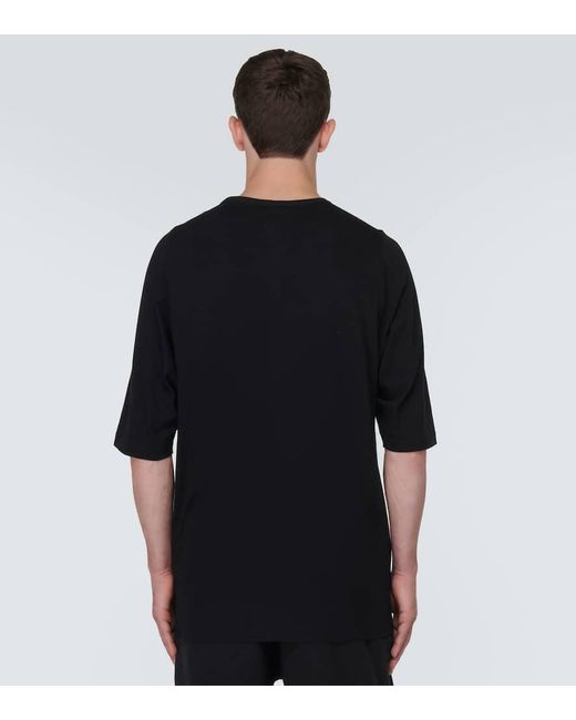 T Shirt Manica Corta Level di Moncler Genius in Black da Uomo