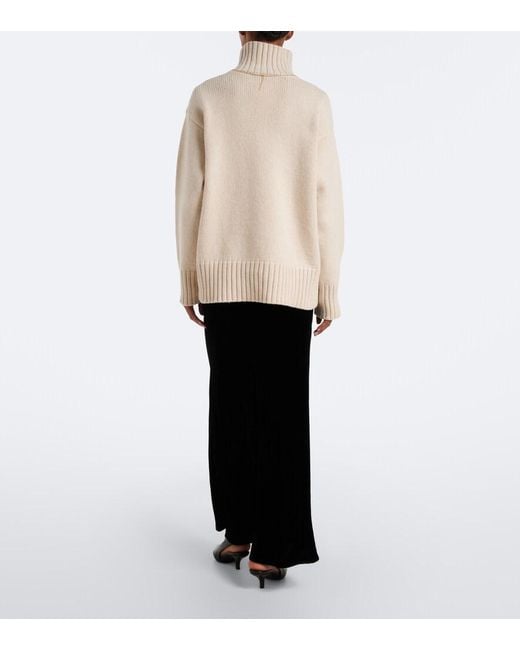 Rohe Black Velvet Maxi Skirt