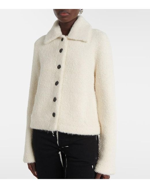 Proenza Schouler Natural Jacke Sylvie Aus Boucle