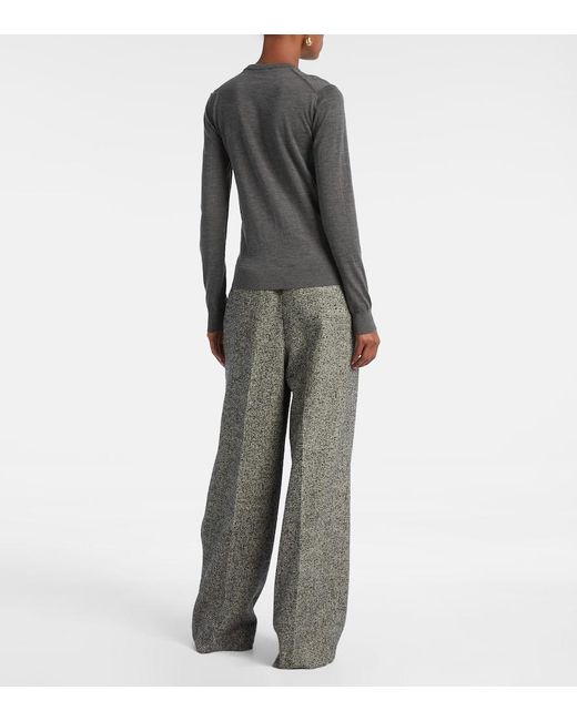 Dolce & Gabbana Gray Cashmere Cardigan