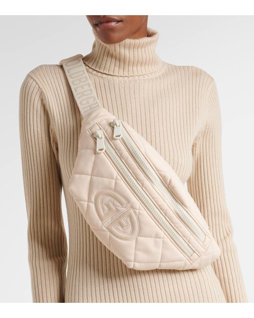 Goldbergh Col Quilted Belt Bag in Natural Lyst UK