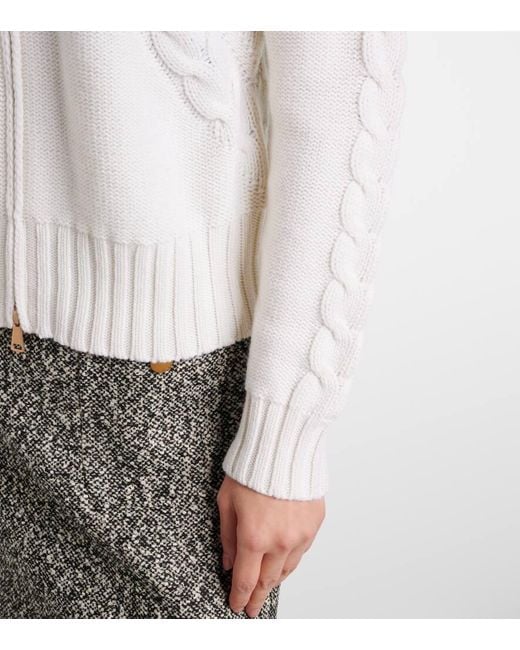 Max Mara White Sweater