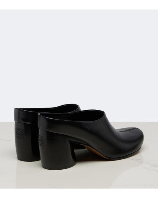 Mules Oval di Loewe in Black