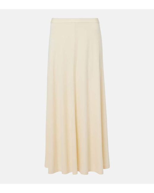 Totême  Natural Jersey Maxi Skirt