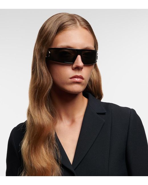 Dior Gray Verydior M1U Shield Sunglasses