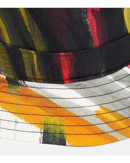 Gabriela Hearst Multicolor Printed Silk Bucket Hat