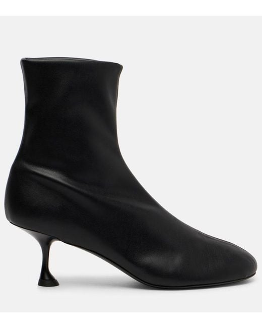 Botines Bronco De Piel Proenza Schouler de color Black