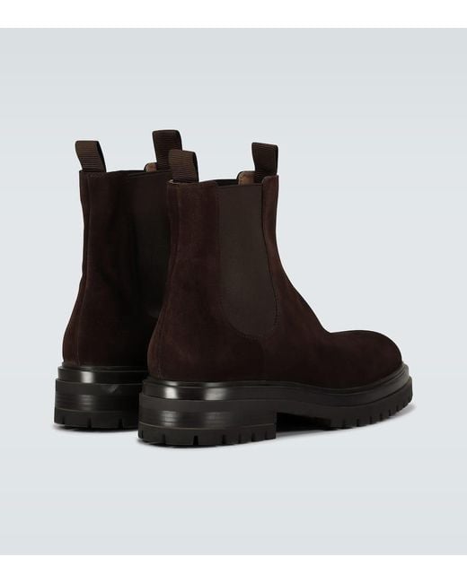 Exclusivo en Mytheresa – botas Harry de ante Gianvito Rossi de hombre de color Multicolor