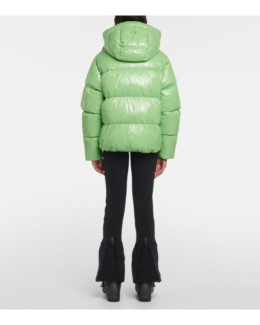 Perfect Moment Green January Down Ski Jacket