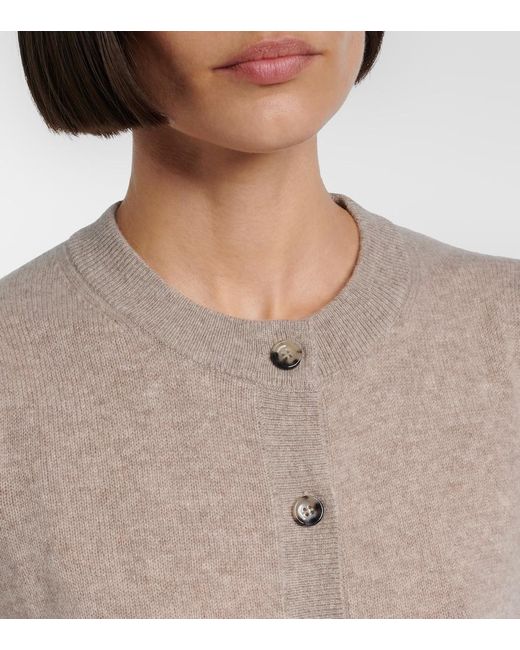 Jardin Des Orangers White Cashmere Cardigan