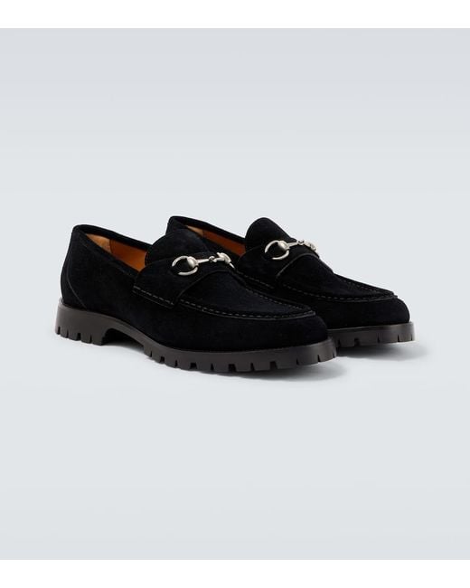 Mocassini Horsebit di Gucci in Black da Uomo