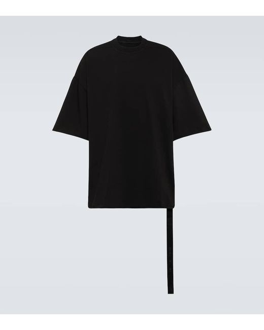 Rick Owens T-Shirt Tommy Aus Baumwoll-Jersey in Black für Herren