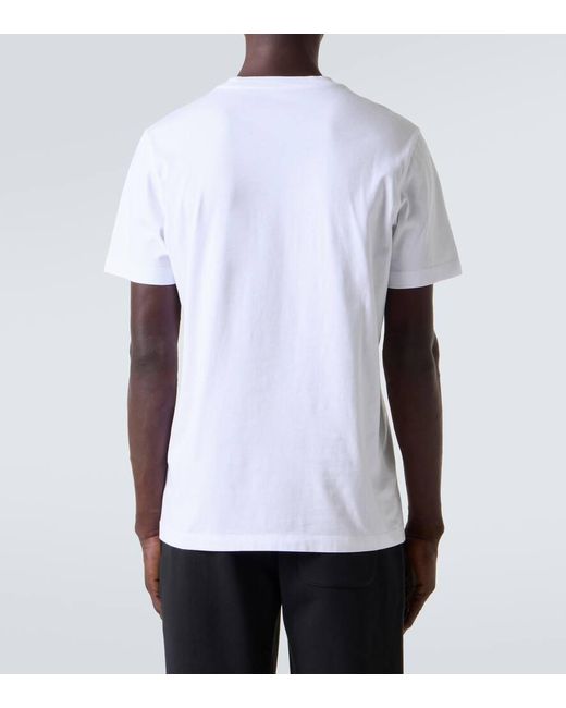 Moncler Black Set Of 3 Logo Cotton Jersey T-Shirts for men