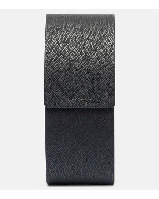 Prada Blue Rectangular Sunglasses
