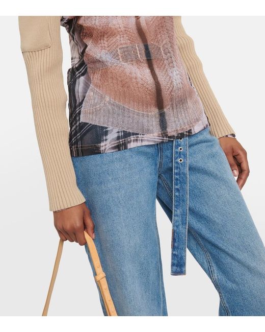 Y. Project Natural X Jean Paul Gaultier Trompe L'Oeil Top