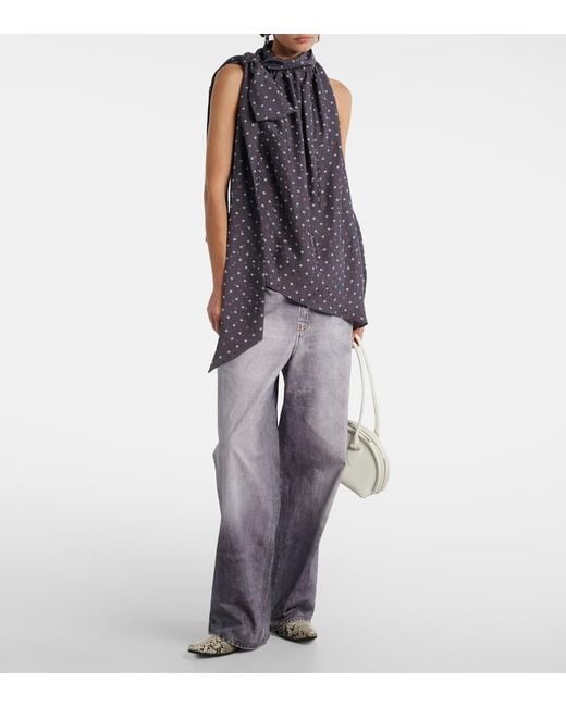 Top Sombana di Acne in Gray