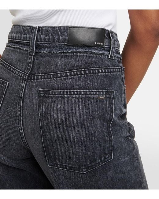 Jean Ample Amiri en coloris Blue