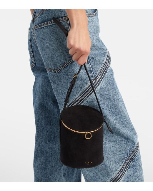 Secchiello La Canette Small di Alaïa in Black