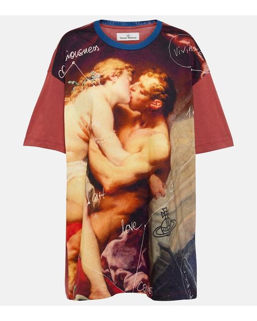 Vivienne Westwood Orange Kiss Cotton T-Shirt