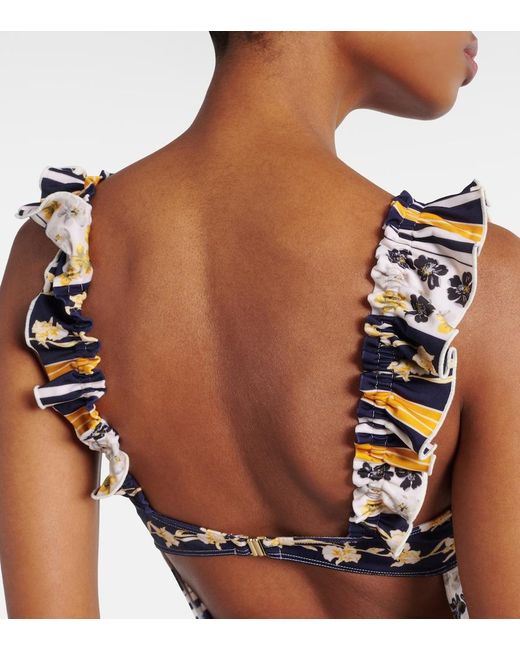 LaDoubleJ Blue Boop Floral Swimsuit